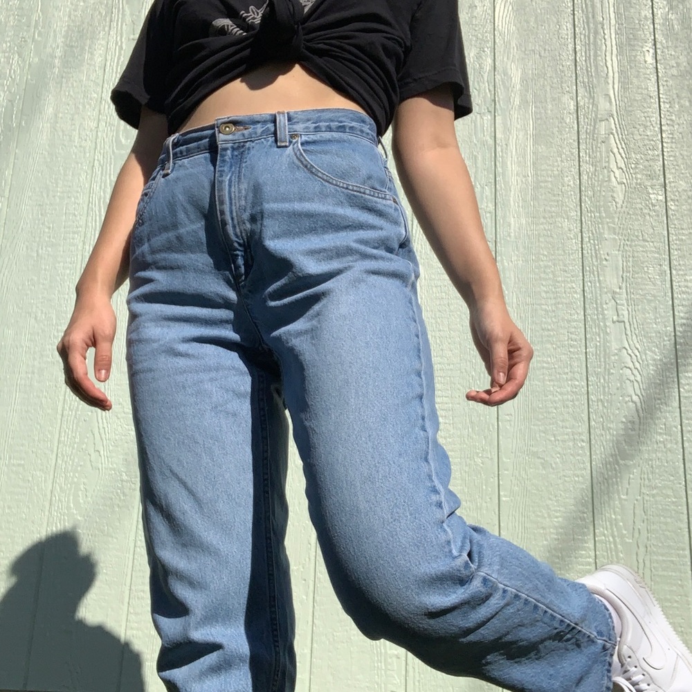 vintage liz claiborne high waisted mom jeans